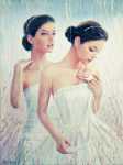 Two Ballerinas by Alexey Slusar